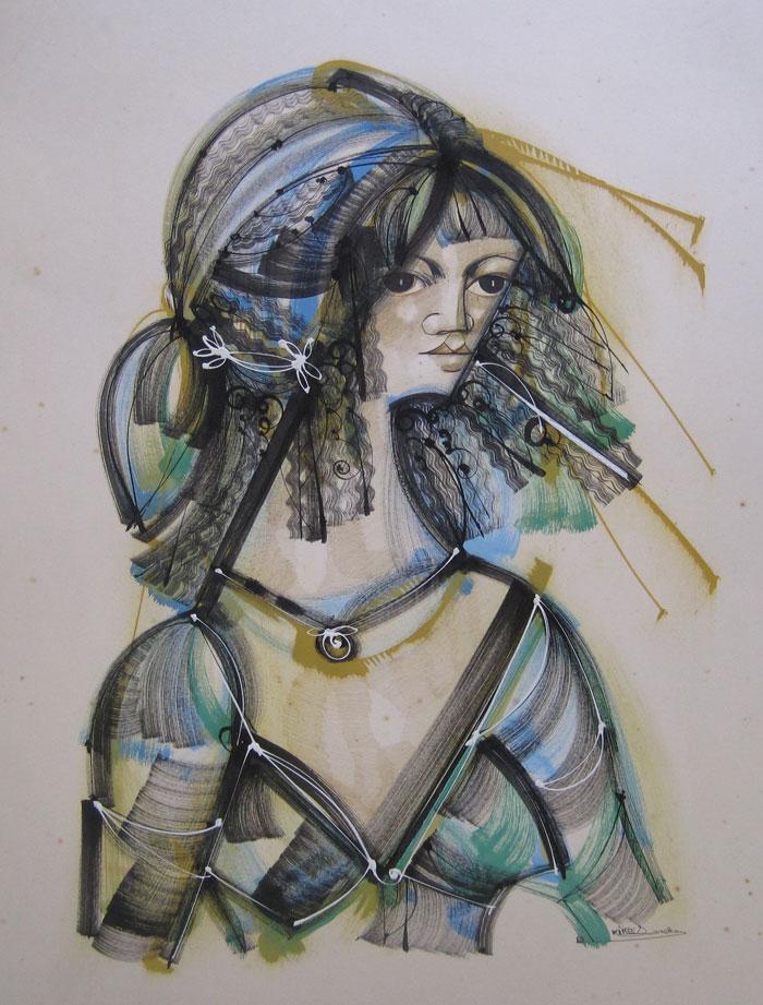 Dama azul