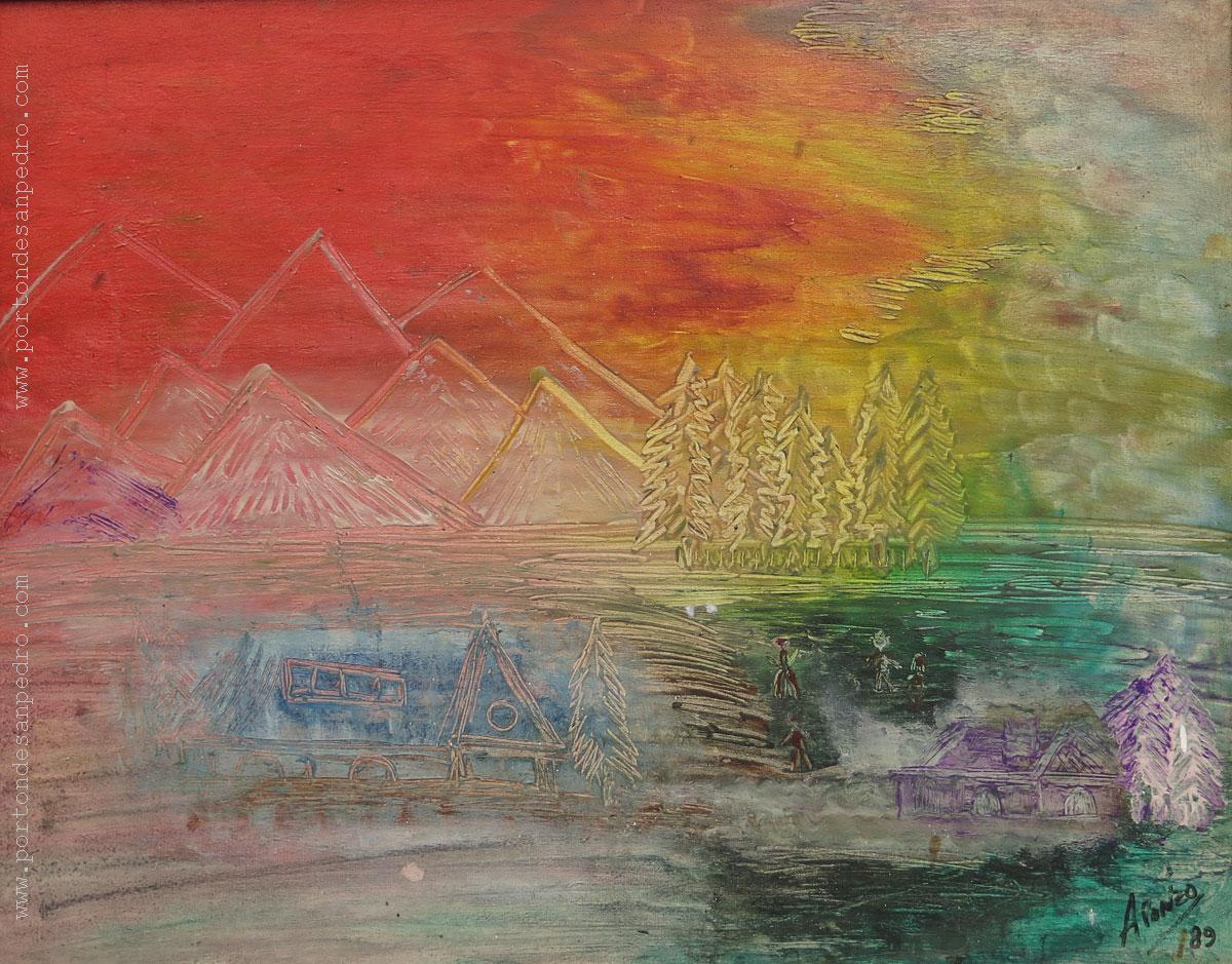 Paisaje abstracto III