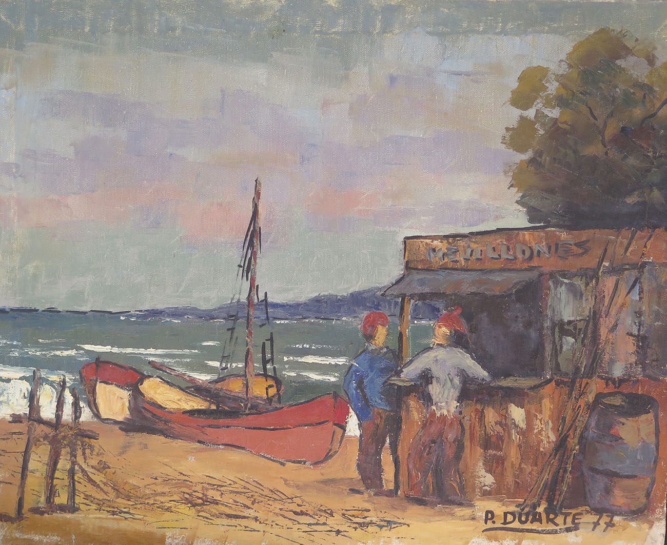 Puesto de pescadores